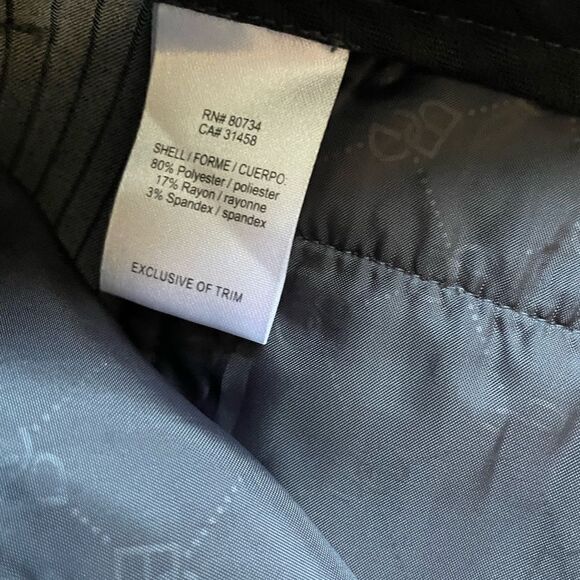 BCBGeneration Womens Button Tab True Flair Charcoal Pants Sz 12 - Picture 5 of 8